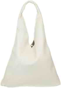 nunela circle shoulder bag【No.5】 Girly Handbags V Shape Genuine Top Handle Bag Beige